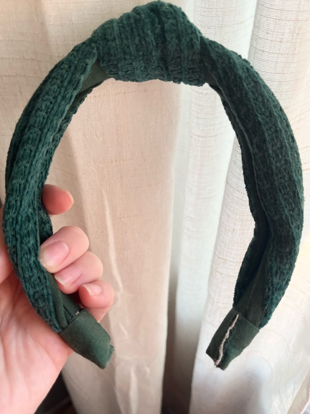 Green Anthropologie Knot Headband